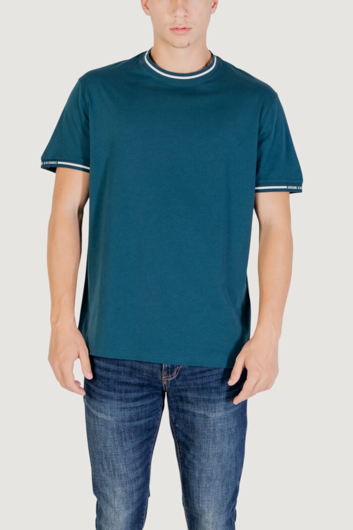 T-shirt Armani Exchange  Petrolio – XM001467 AF10356