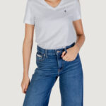 T-shirt Calvin Klein Jeans Archive Jersey Vnk Tee EU Bianco - Foto 1