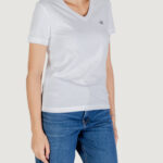 T-shirt Calvin Klein Jeans Archive Jersey Vnk Tee EU Bianco - Foto 3