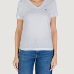 T-shirt Calvin Klein Jeans Archive Jersey Vnk Tee EU Bianco - Foto 5