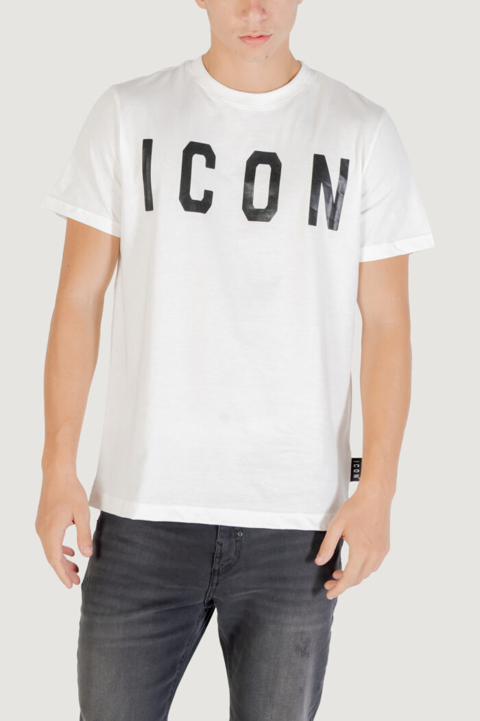 T-shirt Icon  Bianco – Nero