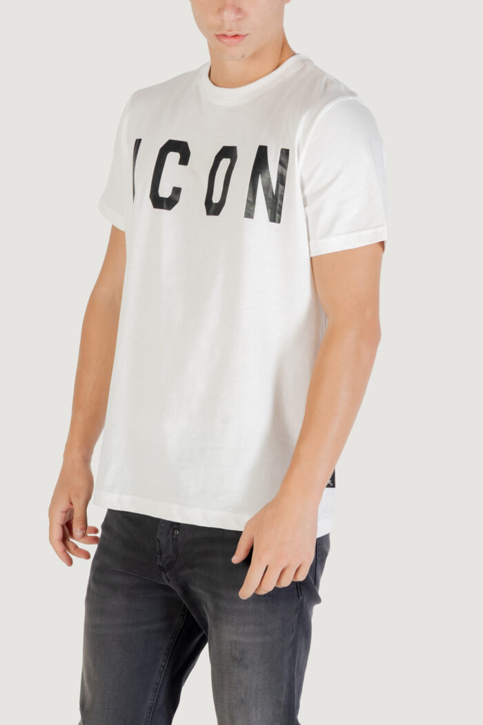 T-shirt Icon  Bianco – Nero