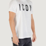 T-shirt Icon  Bianco - Nero - Foto 3