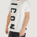 T-shirt Icon  Bianco - Nero - Foto 2