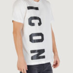 T-shirt Icon  Bianco - Nero - Foto 3