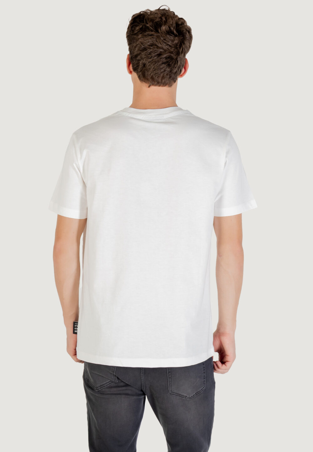 T-shirt Icon  Bianco - Nero - Foto 4