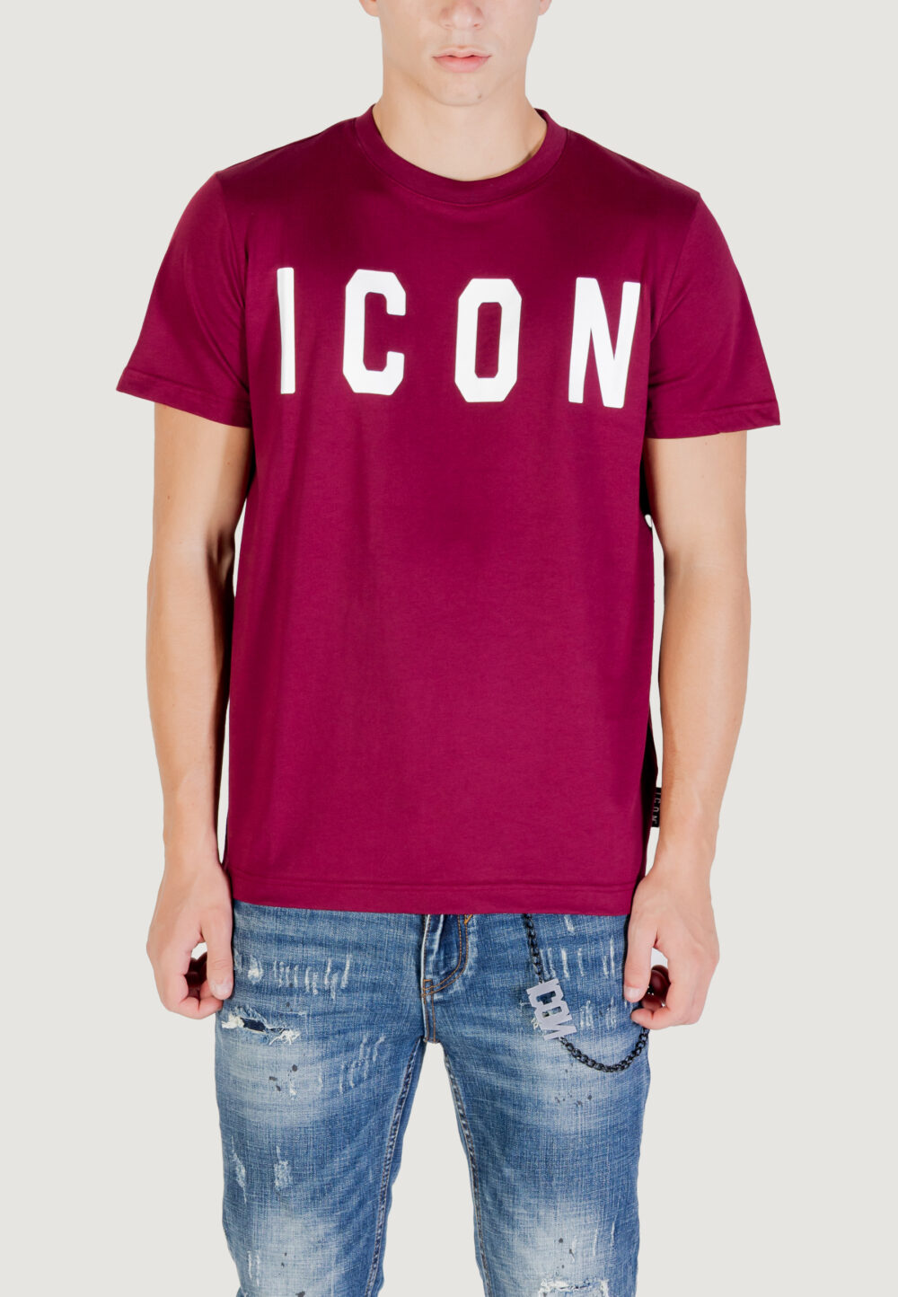 T-shirt Icon  Bordeaux - Foto 1