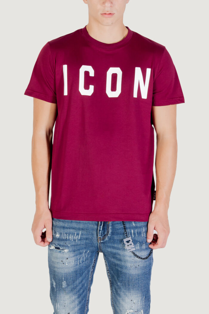 T-shirt Icon  Bordeaux – ICUF2W6T001