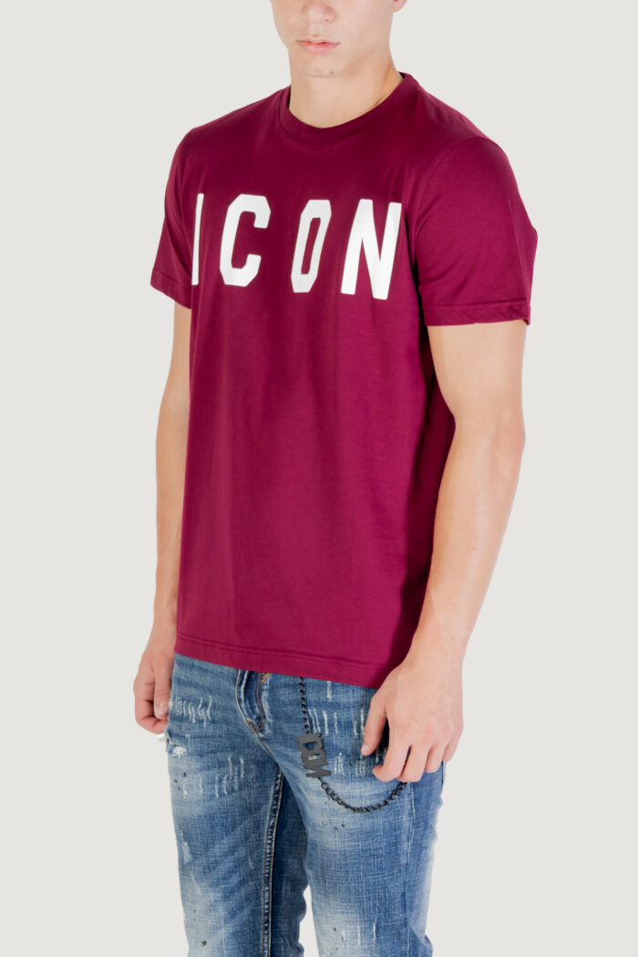T-shirt Icon  Bordeaux – ICUF2W6T001