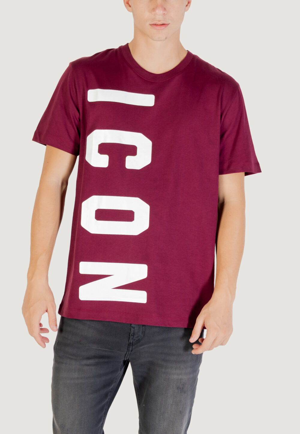 T-shirt Icon  Bordeaux - Foto 1