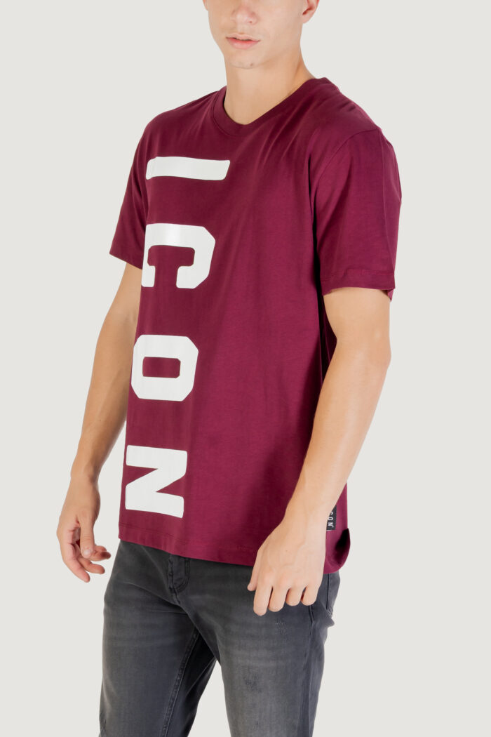T-shirt Icon  Bordeaux – ICUF2W6T004