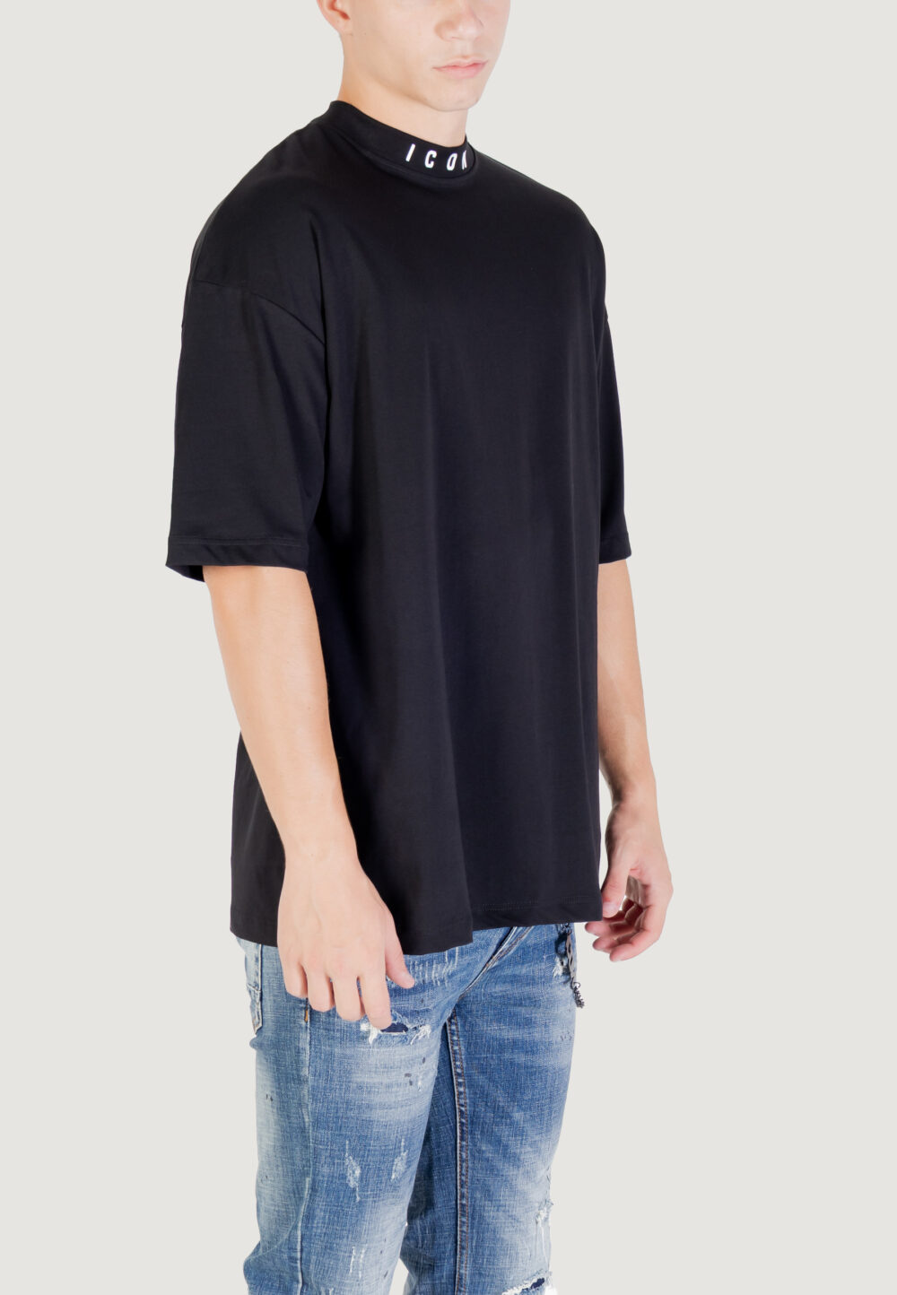 T-shirt Icon  Nero - Foto 3