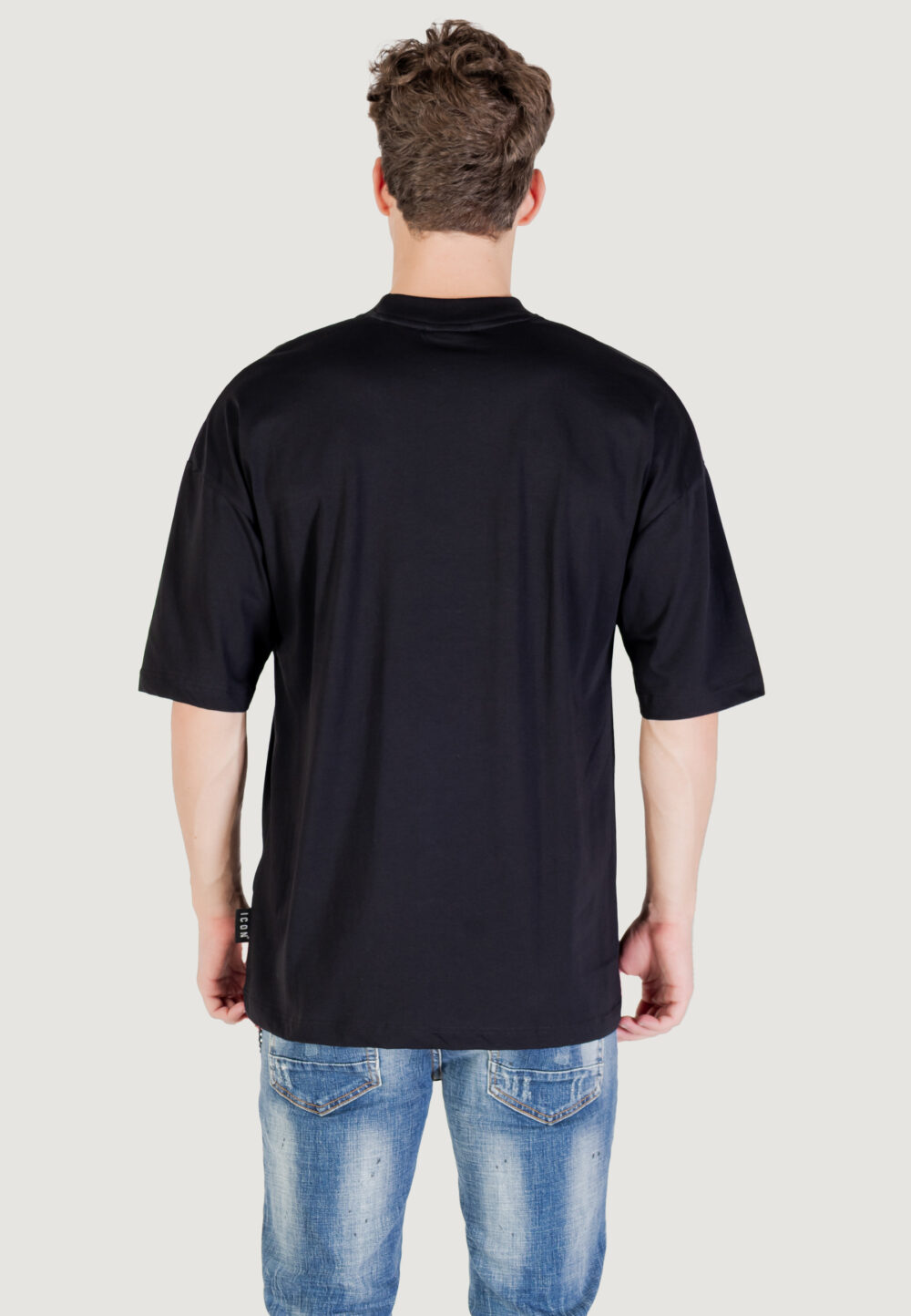 T-shirt Icon  Nero - Foto 4