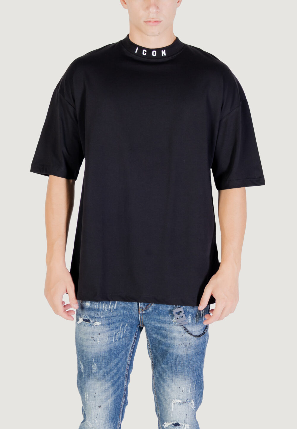T-shirt Icon  Nero - Foto 5