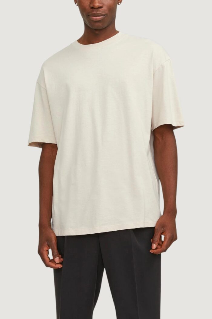T-shirt Jack Jones JEBRADLEY TEE SS O-NECK NOOS Beige chiaro