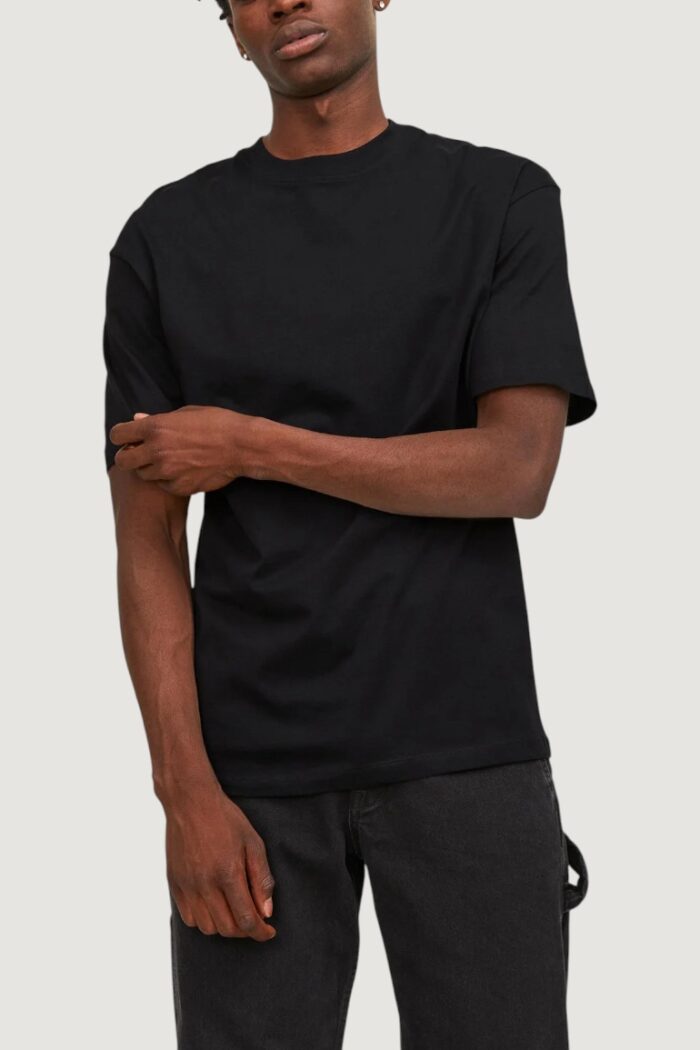 T-shirt Jack Jones JEBRADLEY TEE SS O-NECK NOOS Nero