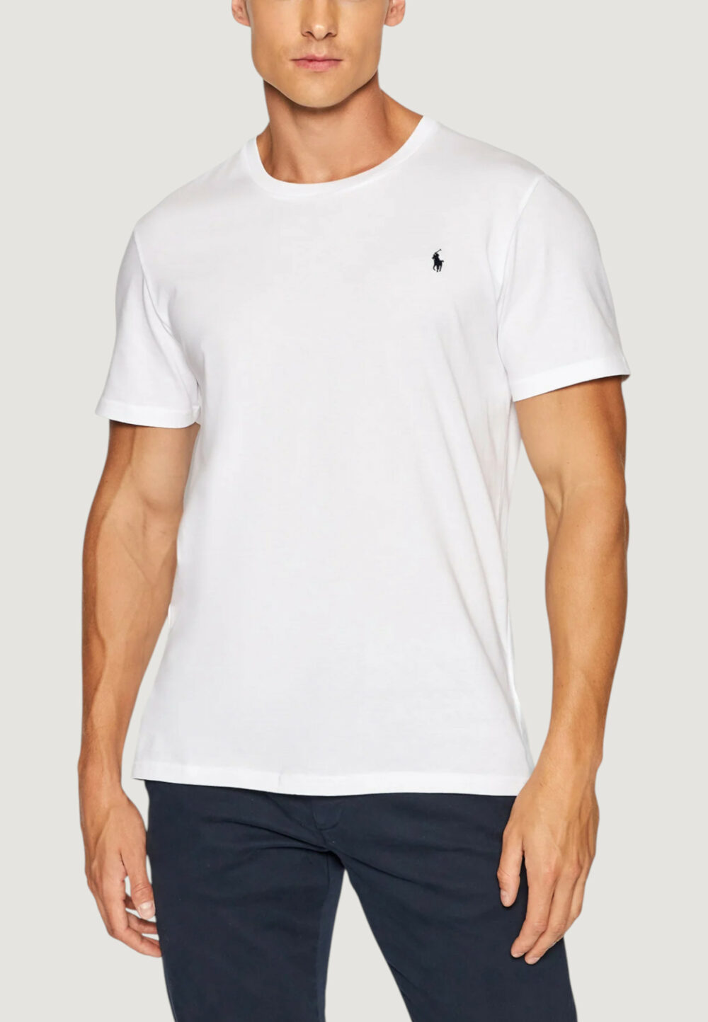 T-shirt Ralph Lauren S/S CREW-SLEEP-TOP Bianco - Foto 1