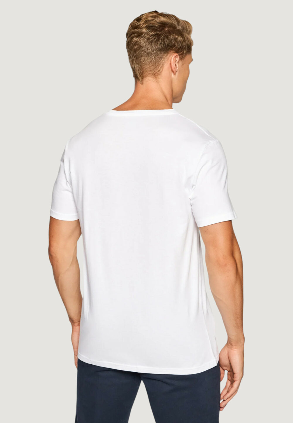 T-shirt Ralph Lauren S/S CREW-SLEEP-TOP Bianco - Foto 2