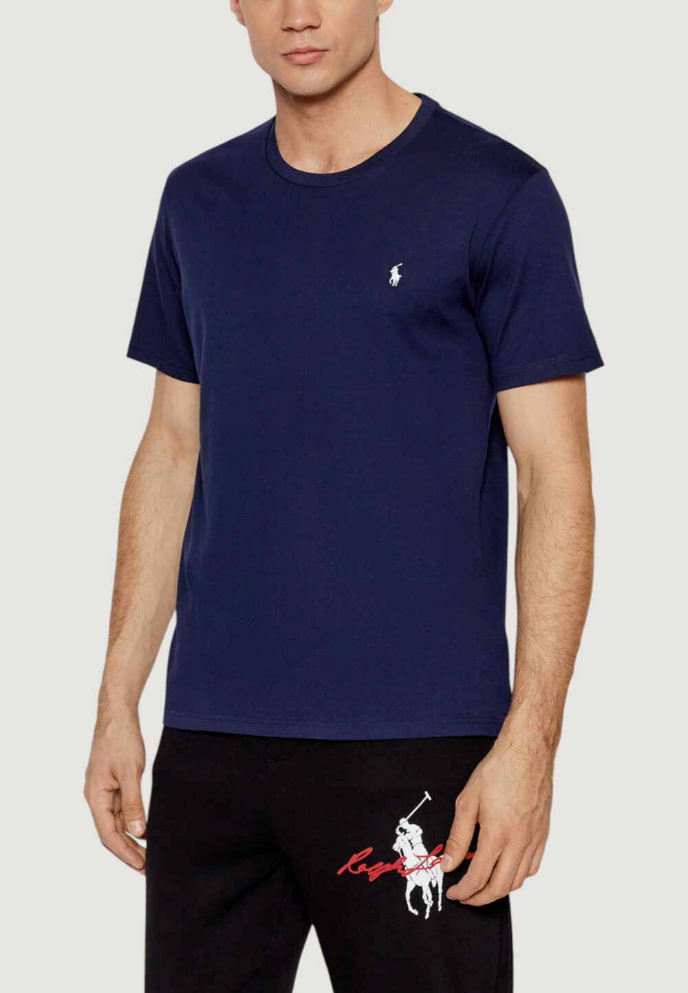 T-shirt Ralph Lauren S/S CREW-SLEEP-TOP Blu - Foto 1