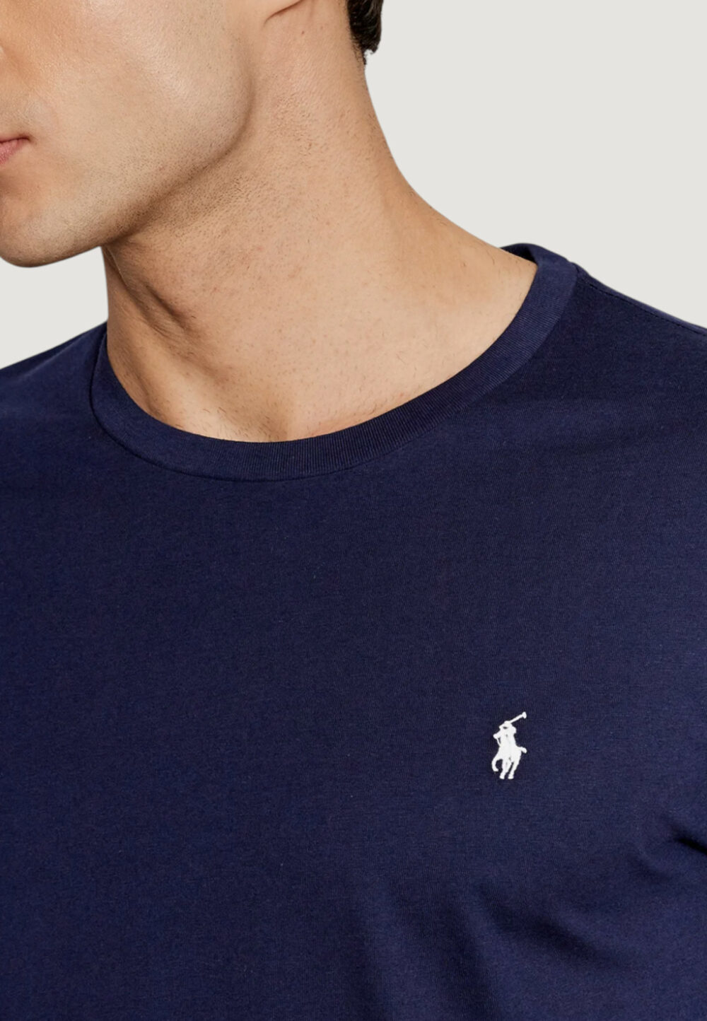 T-shirt Ralph Lauren S/S CREW-SLEEP-TOP Blu - Foto 3
