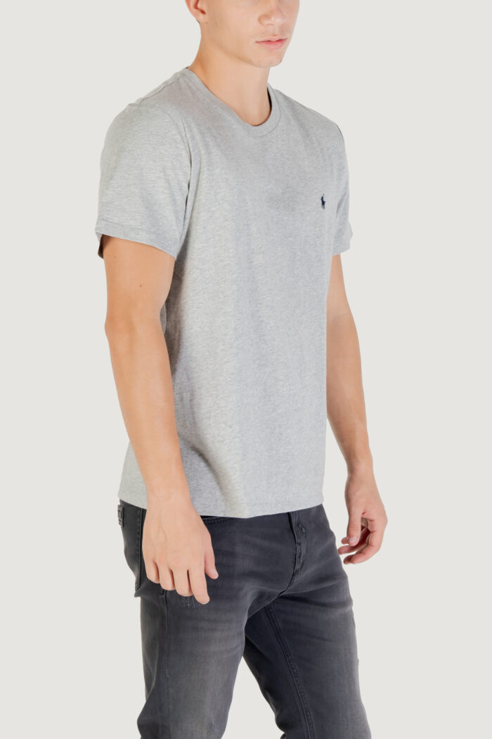 T-shirt Ralph Lauren S/S CREW-SLEEP-TOP Grigio Chiaro – 714844756003