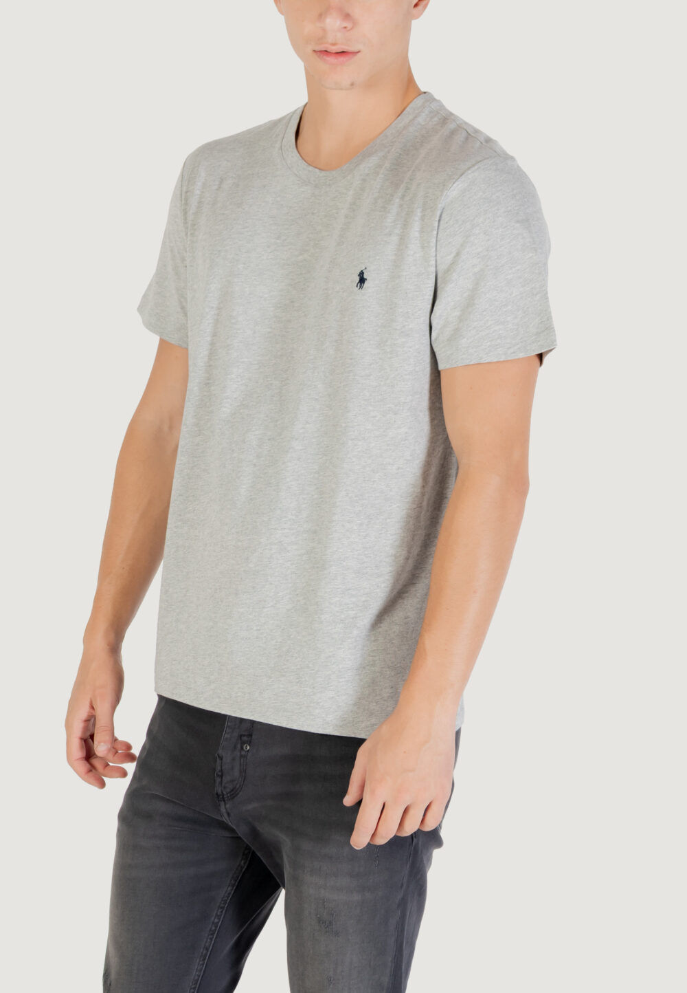 T-shirt Ralph Lauren S/S CREW-SLEEP-TOP Grigio Chiaro - Foto 3
