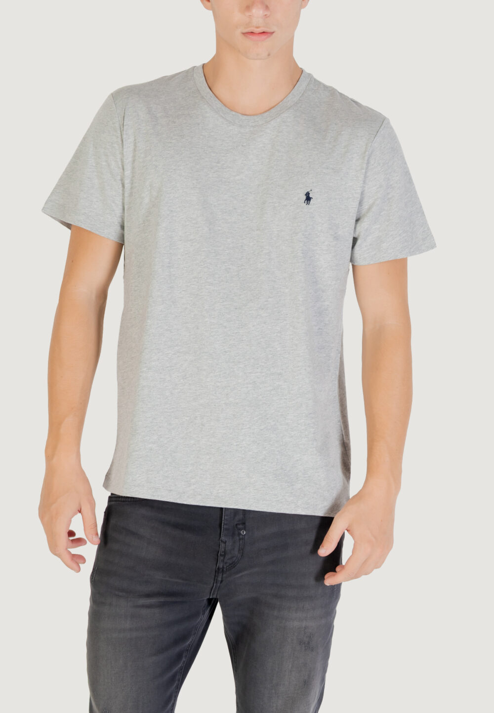 T-shirt Ralph Lauren S/S CREW-SLEEP-TOP Grigio Chiaro - Foto 5
