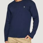 T-shirt manica lunga Ralph Lauren L/S CREW-SLEEP-TOP Blu - Foto 1