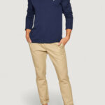 T-shirt manica lunga Ralph Lauren L/S CREW-SLEEP-TOP Blu - Foto 3