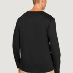 T-shirt manica lunga Ralph Lauren L/S CREW-SLEEP-TOP Nero - Foto 3