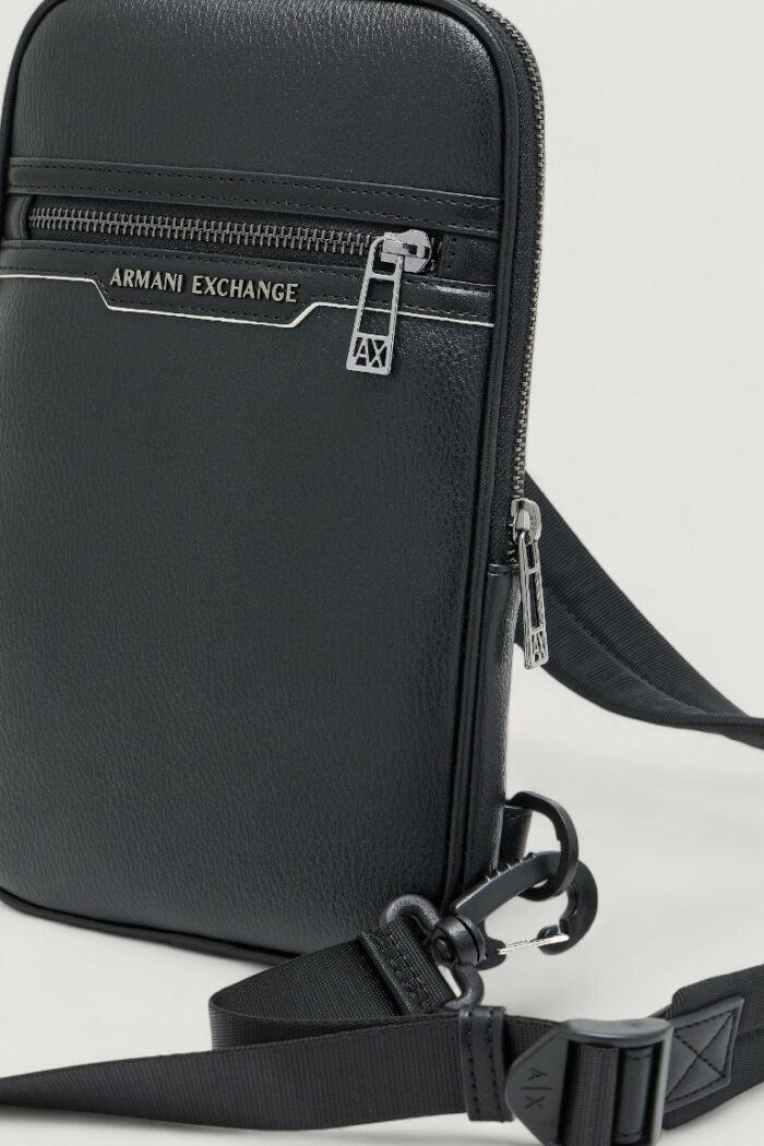 Tracolla Armani Exchange  Nero