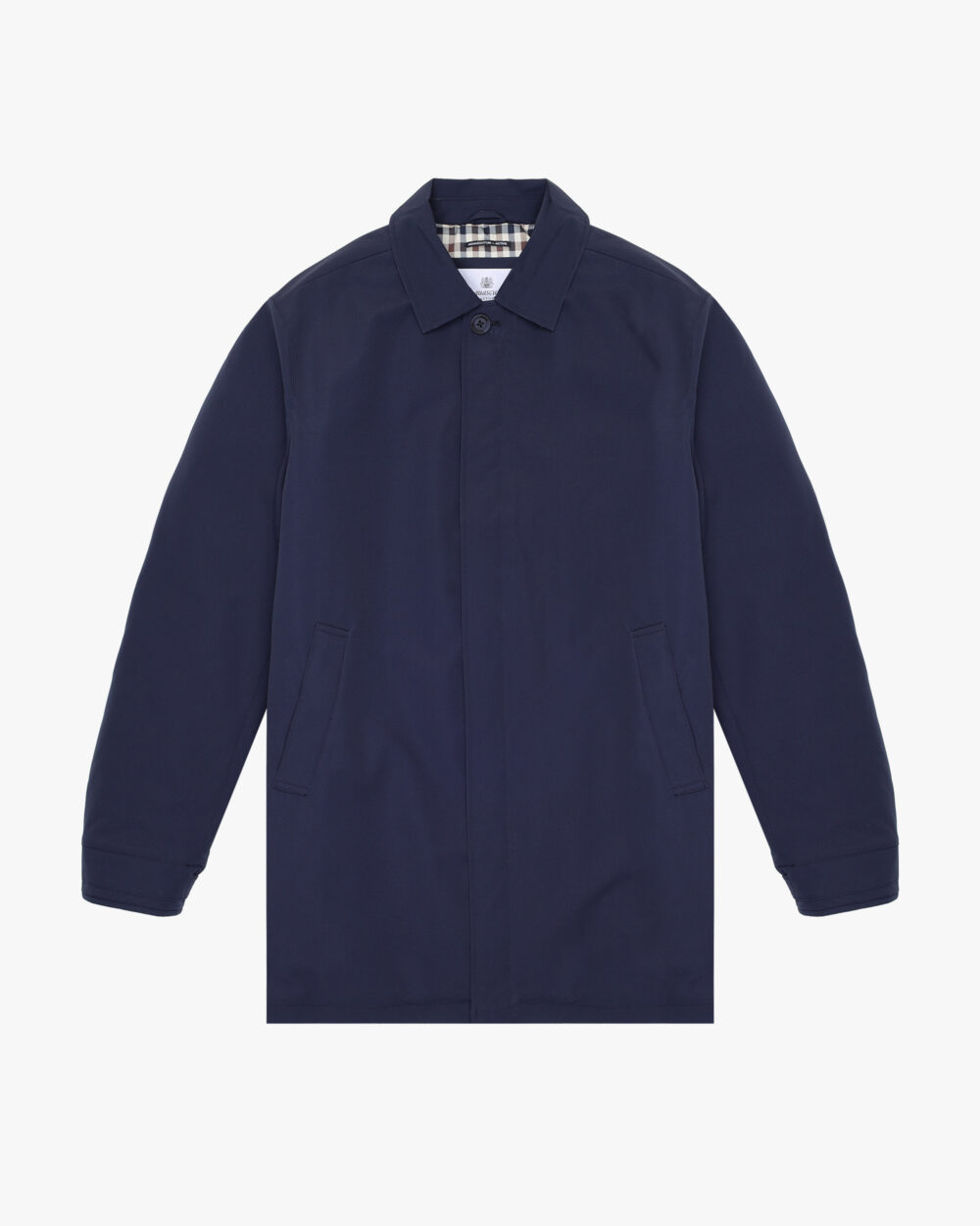 Trench Aquascutum Active SHELL ACTIVE MID TRENCH Blu - Foto 1