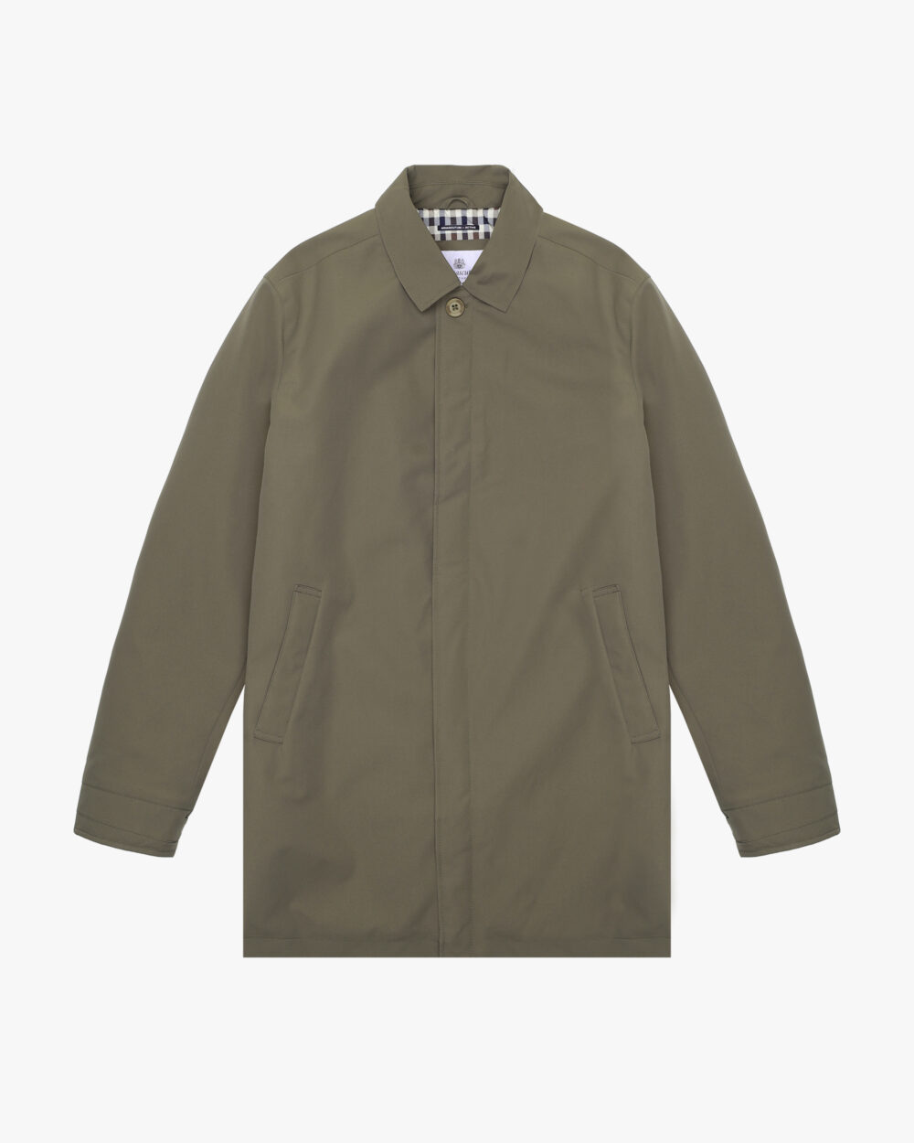Trench Aquascutum Active SHELL ACTIVE MID TRENCH Verde Oliva - Foto 1