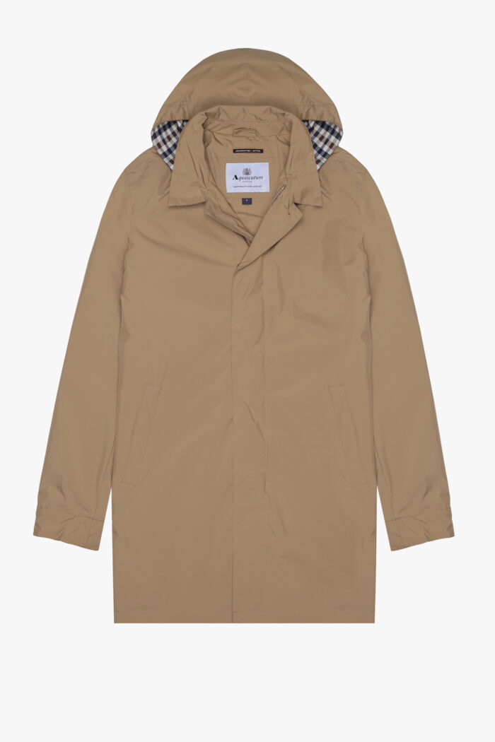 Trench Aquascutum Active PACKABLE TRENCH Beige scuro