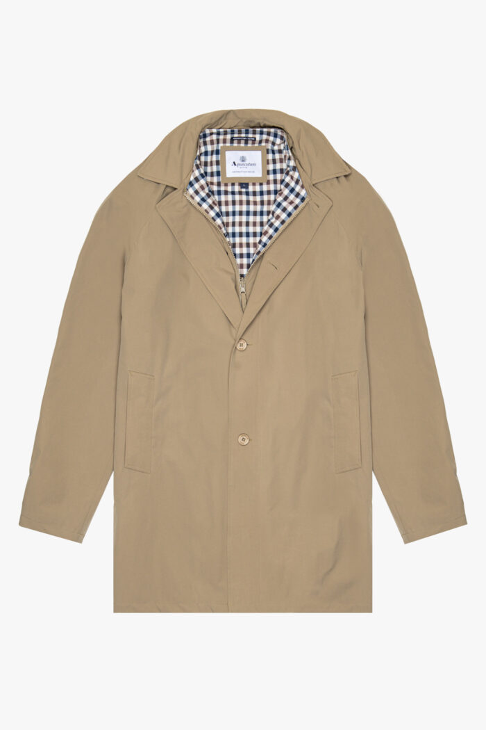 Trench Aquascutum Active SP DETACHABLE TRENCH COAT Beige scuro