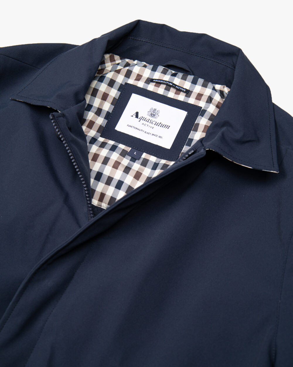 Trench Aquascutum Active SHELL ACTIVE MID TRENCH Blu - Foto 4