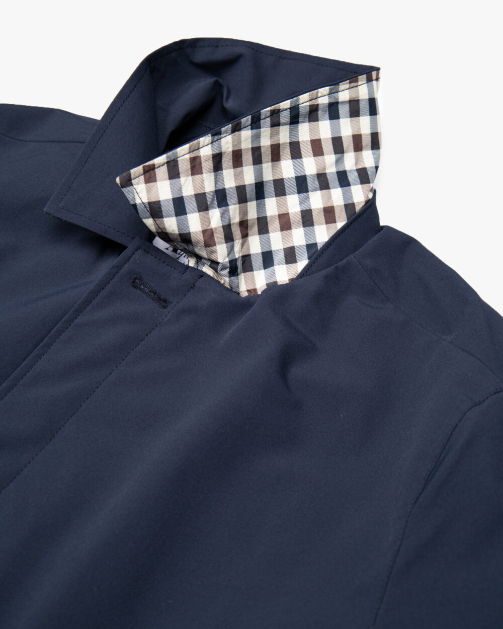 Trench Aquascutum Active SHELL ACTIVE MID TRENCH Blu - Foto 5