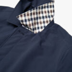 Trench Aquascutum Active SHELL ACTIVE MID TRENCH Blu - Foto 5