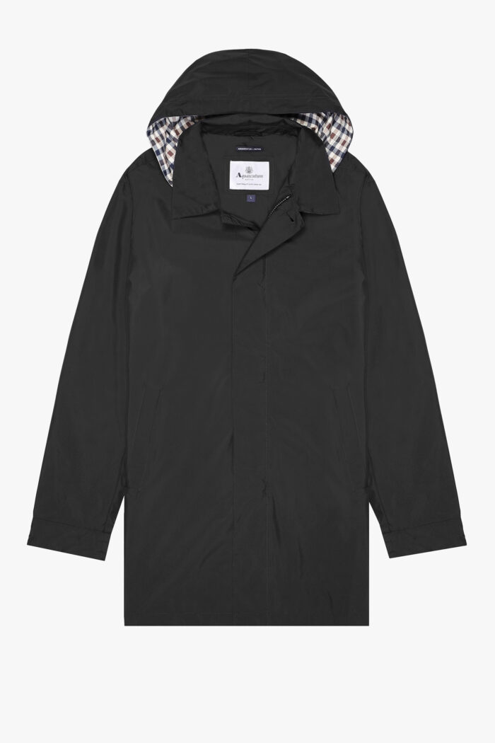 Trench Aquascutum Active PACKABLE TRENCH Nero