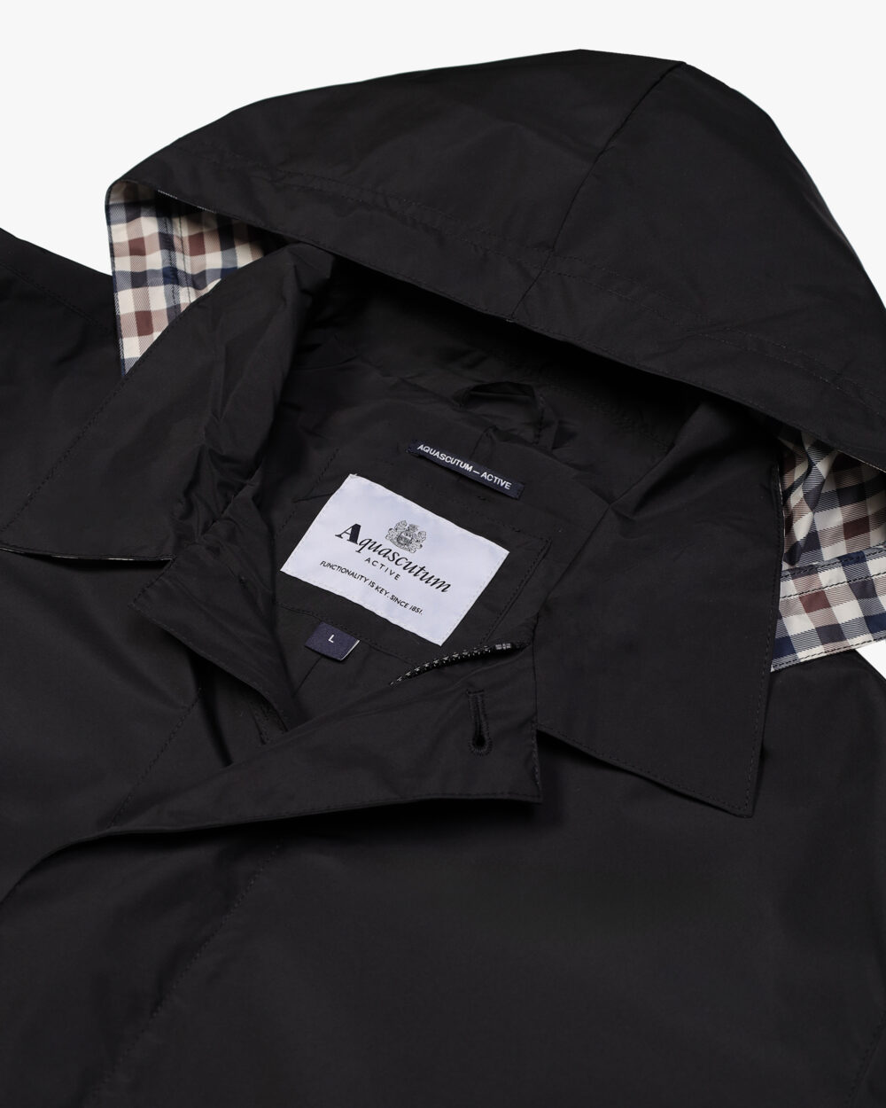 Trench Aquascutum Active PACKABLE TRENCH Nero - Foto 5