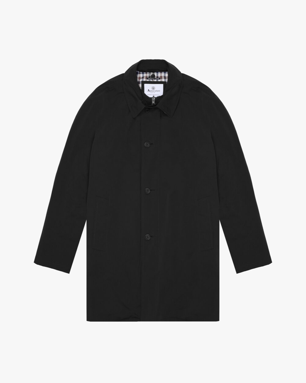 Trench Aquascutum Active SP DETACHABLE TRENCH COAT Nero - Foto 1