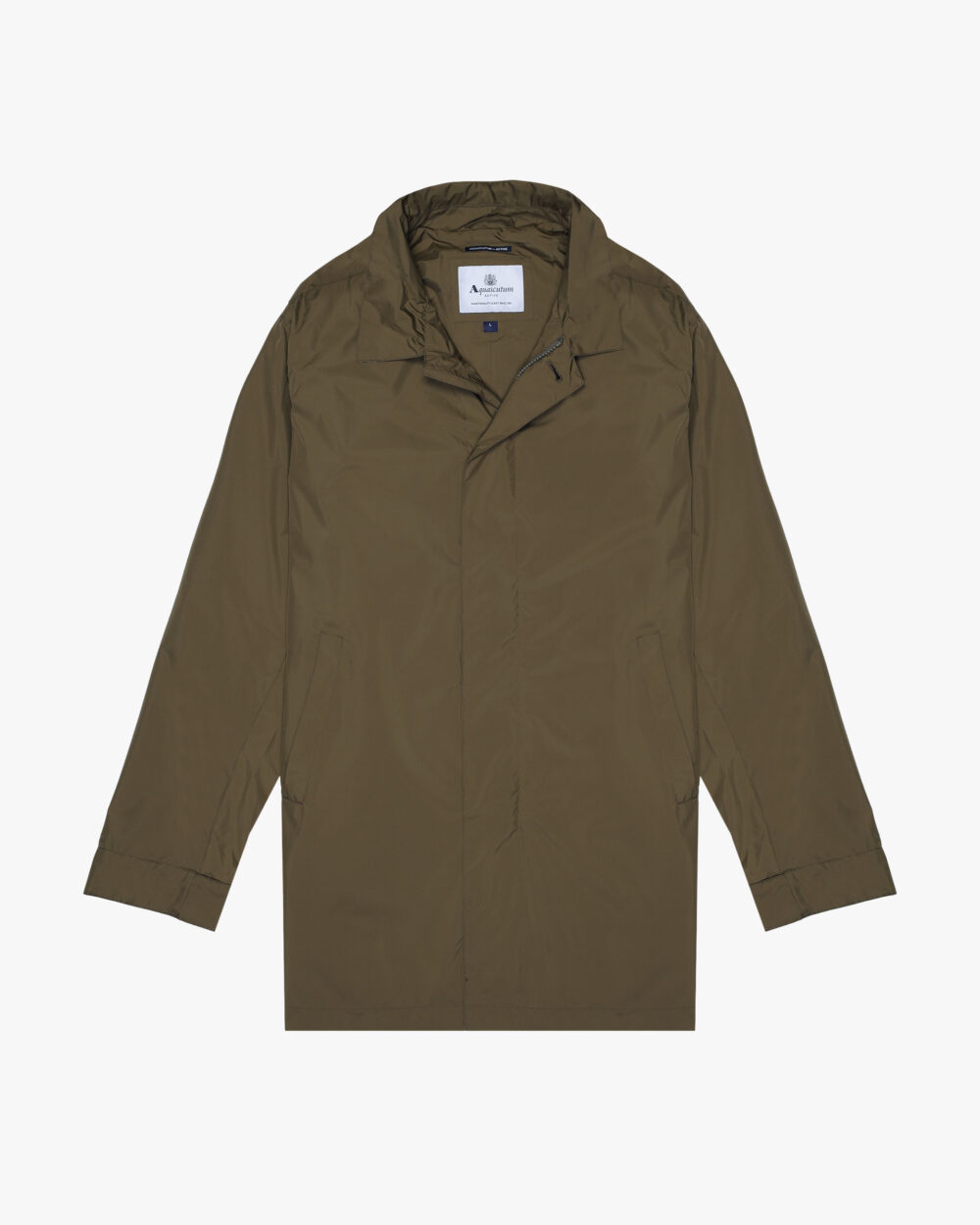 Trench Aquascutum Active PACKABLE TRENCH Verde Oliva - Foto 2