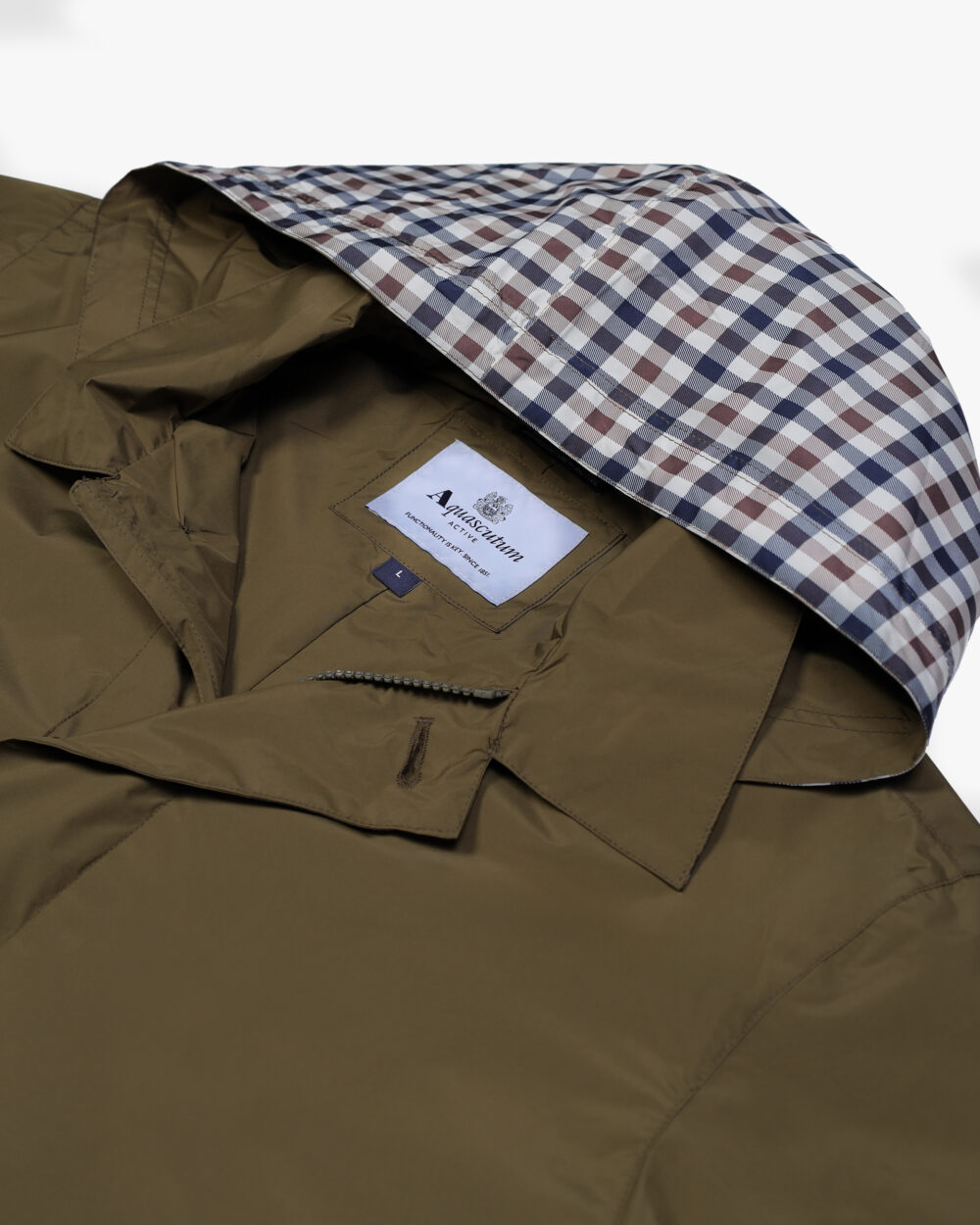 Trench Aquascutum Active PACKABLE TRENCH Verde Oliva - Foto 5