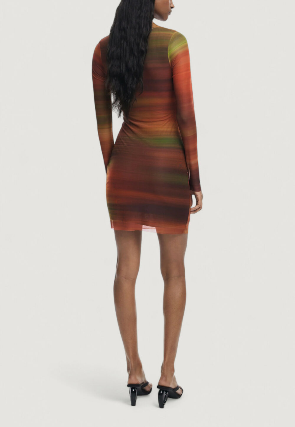 Vestito corto Desigual VEST_DANTE Arancione - Foto 3