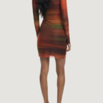 Vestito corto Desigual VEST_DANTE Arancione - Foto 3