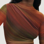 Vestito corto Desigual VEST_DANTE Arancione - Foto 4