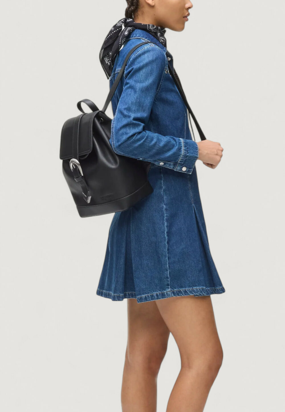 Zaino Karl Lagerfeld Jeans KLJ Western Backpack Nero - Foto 3